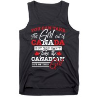 Canadian Girl Gifts Maple Leaf Canada Tank Top