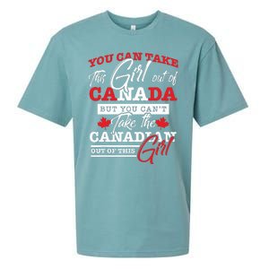 Canadian Girl Gifts Maple Leaf Canada Sueded Cloud Jersey T-Shirt