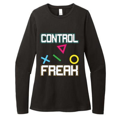 Control Game Gamer Freak Gaming Gift Womens CVC Long Sleeve Shirt