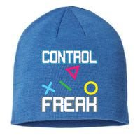 Control Game Gamer Freak Gaming Gift Sustainable Beanie