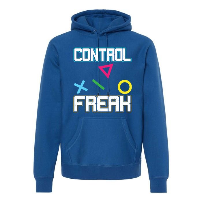 Control Game Gamer Freak Gaming Gift Premium Hoodie