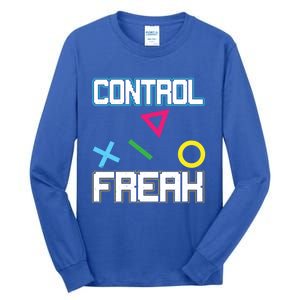 Control Game Gamer Freak Gaming Gift Tall Long Sleeve T-Shirt