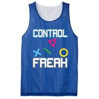 Control Game Gamer Freak Gaming Gift Mesh Reversible Basketball Jersey Tank