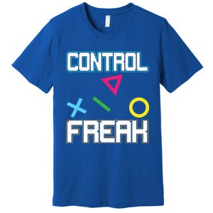 Control Game Gamer Freak Gaming Gift Premium T-Shirt