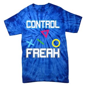 Control Game Gamer Freak Gaming Gift Tie-Dye T-Shirt