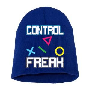 Control Game Gamer Freak Gaming Gift Short Acrylic Beanie