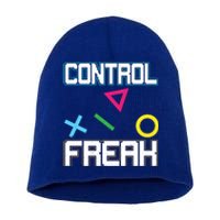 Control Game Gamer Freak Gaming Gift Short Acrylic Beanie