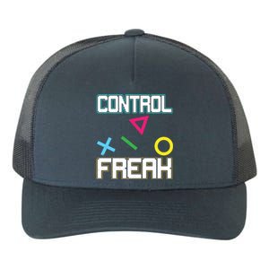 Control Game Gamer Freak Gaming Gift Yupoong Adult 5-Panel Trucker Hat