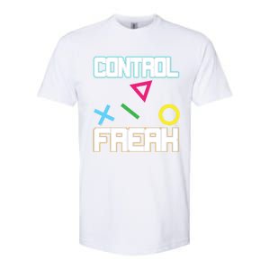 Control Game Gamer Freak Gaming Gift Softstyle CVC T-Shirt