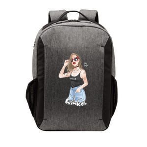 Cool Girl Girl In Sunglasses Vector Backpack