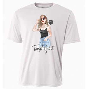 Cool Girl Girl In Sunglasses Cooling Performance Crew T-Shirt