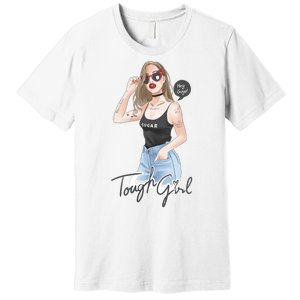 Cool Girl Girl In Sunglasses Premium T-Shirt