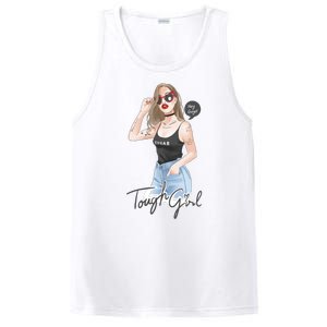 Cool Girl Girl In Sunglasses PosiCharge Competitor Tank