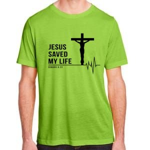 Christian Group Gift Jesus Saved My Life Holy Week Bible Gift Adult ChromaSoft Performance T-Shirt