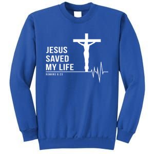 Christian Group Gift Jesus Saved My Life Holy Week Bible Gift Sweatshirt