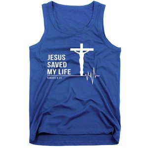 Christian Group Gift Jesus Saved My Life Holy Week Bible Gift Tank Top