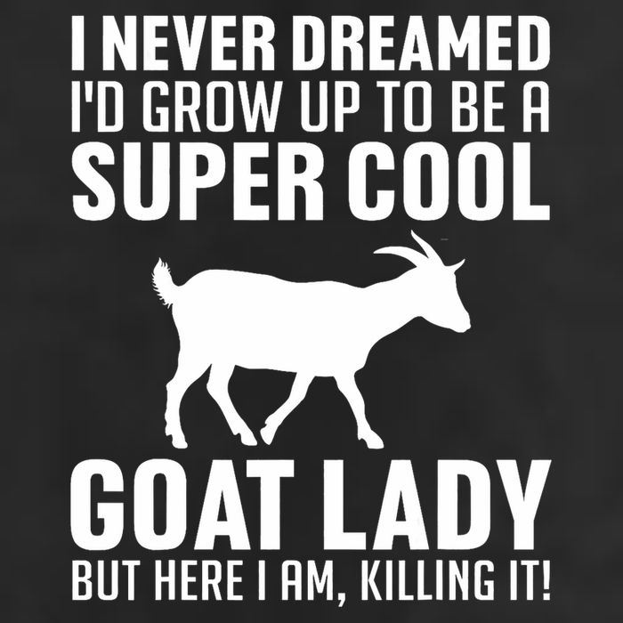 Cool Goats Goat Whisperer Pygmy Goat Animal 7 Panel Mesh Trucker Snapback Hat