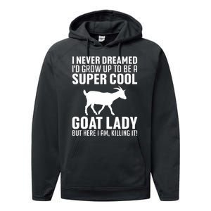 Cool Goats Goat Whisperer Pygmy Goat Animal Performance Fleece Hoodie