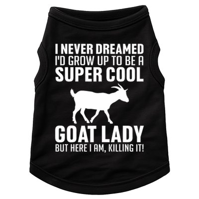 Cool Goats Goat Whisperer Pygmy Goat Animal Doggie Tank