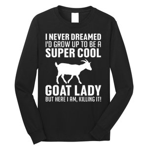 Cool Goats Goat Whisperer Pygmy Goat Animal Long Sleeve Shirt