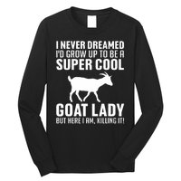 Cool Goats Goat Whisperer Pygmy Goat Animal Long Sleeve Shirt