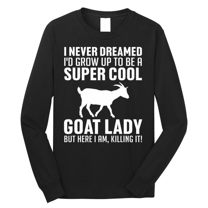 Cool Goats Goat Whisperer Pygmy Goat Animal Long Sleeve Shirt