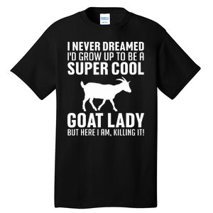 Cool Goats Goat Whisperer Pygmy Goat Animal Tall T-Shirt