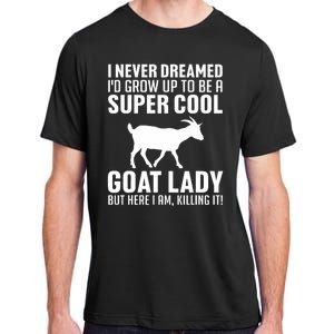 Cool Goats Goat Whisperer Pygmy Goat Animal Adult ChromaSoft Performance T-Shirt