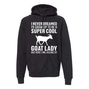 Cool Goats Goat Whisperer Pygmy Goat Animal Premium Hoodie