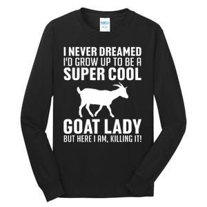 Cool Goats Goat Whisperer Pygmy Goat Animal Tall Long Sleeve T-Shirt