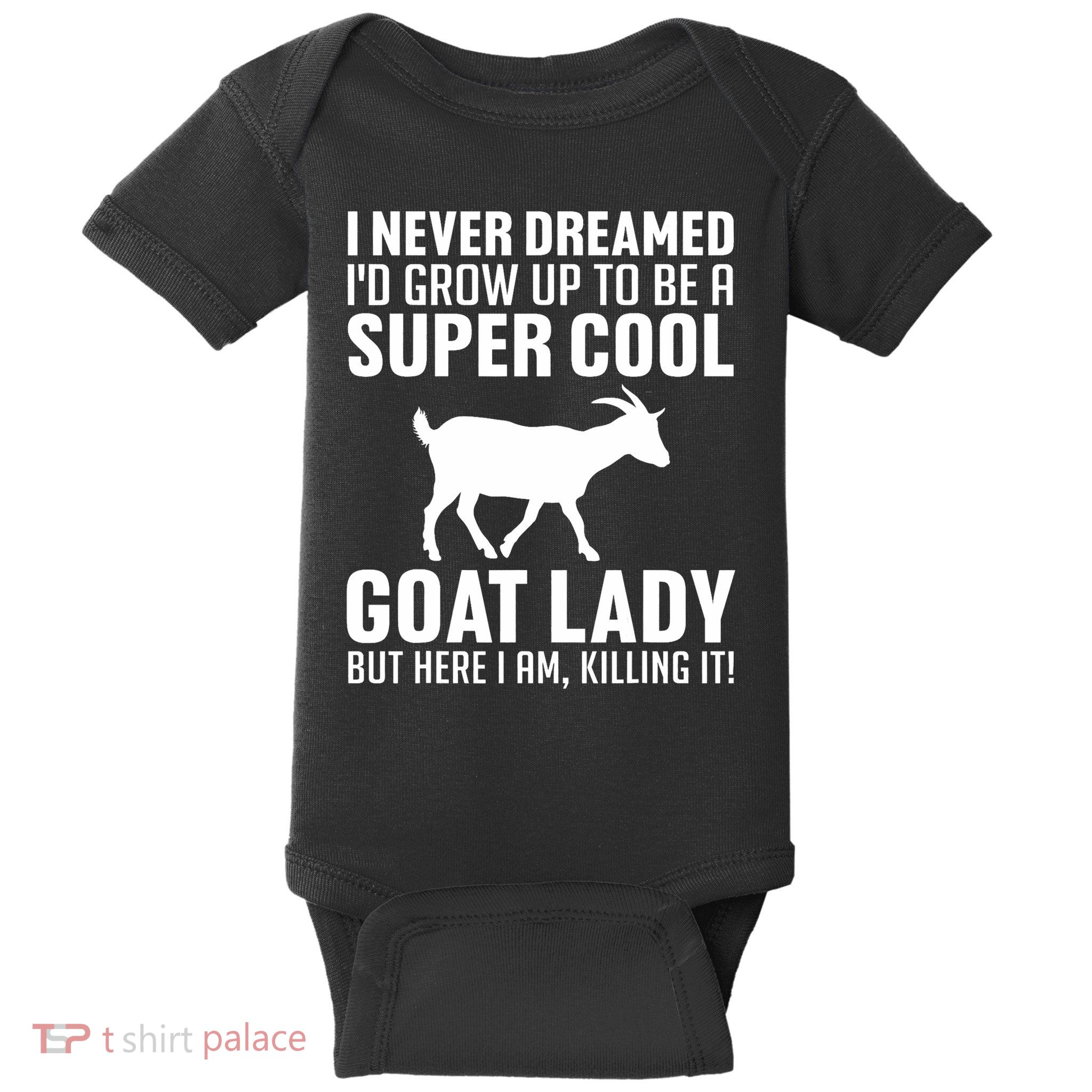 Cool Goats Goat Whisperer Pygmy Goat Animal Baby Bodysuit