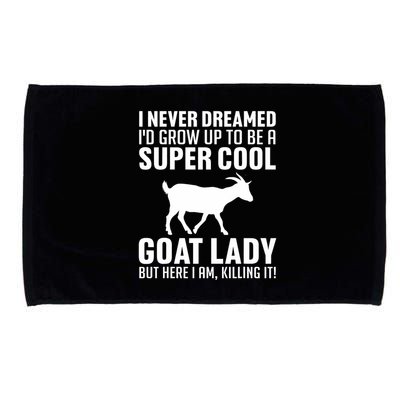 Cool Goats Goat Whisperer Pygmy Goat Animal Microfiber Hand Towel