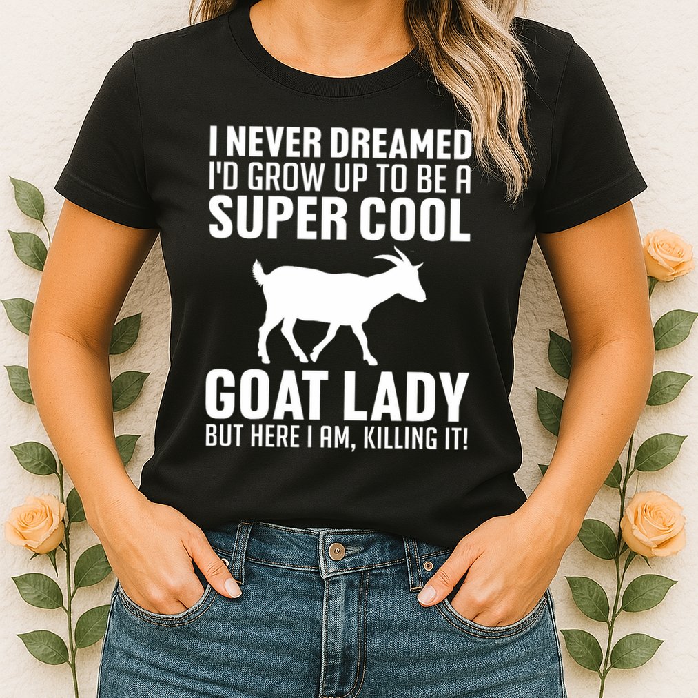 Cool Goats Goat Whisperer Pygmy Goat Animal Womens T-Shirt