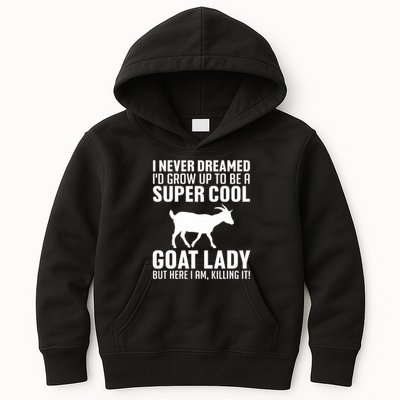 Cool Goats Goat Whisperer Pygmy Goat Animal Kids Hoodie