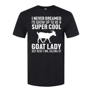 Cool Goats Goat Whisperer Pygmy Goat Animal Softstyle CVC T-Shirt