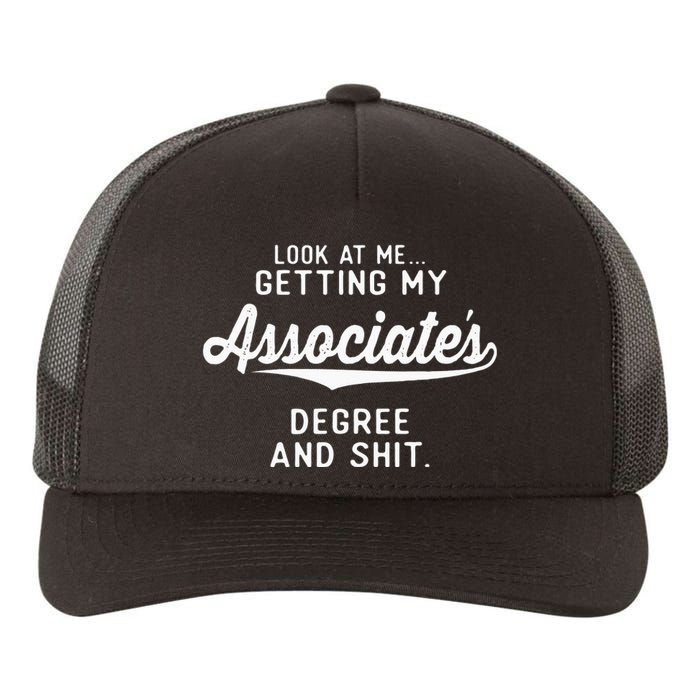 College Graduation Gifts Him Her Getting Associates Degree Yupoong Adult 5-Panel Trucker Hat