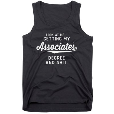 College Graduation Gifts Him Her Getting Associates Degree Tank Top