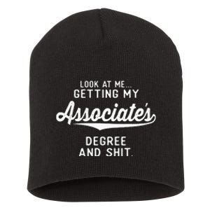 College Graduation Gifts Him Her Getting Associates Degree Short Acrylic Beanie