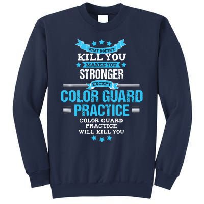 Color Guard Gift Funny Marching Band Flags Sweatshirt