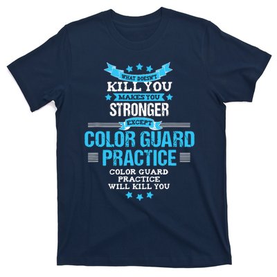 Color Guard Gift Funny Marching Band Flags T-Shirt