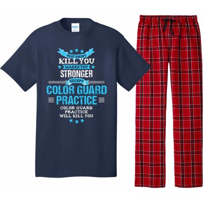 Color Guard Gift Funny Marching Band Flags Pajama Set