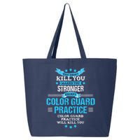 Color Guard Gift Funny Marching Band Flags 25L Jumbo Tote