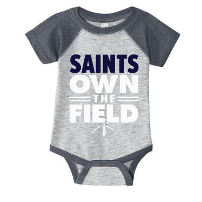 Cedar Grove High School Own The Field Infant Baby Jersey Bodysuit