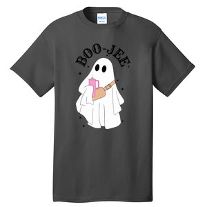 Cute Ghost Halloween Costume Spooky Season Boujee BooJee Gift Tall T-Shirt