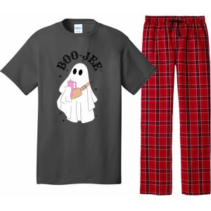 Cute Ghost Halloween Costume Spooky Season Boujee BooJee Gift Pajama Set