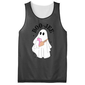 Cute Ghost Halloween Costume Spooky Season Boujee BooJee Gift Mesh Reversible Basketball Jersey Tank