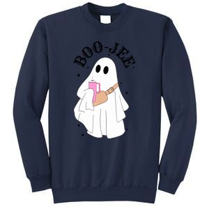 Cute Ghost Halloween Costume Spooky Season Boujee BooJee Gift Sweatshirt