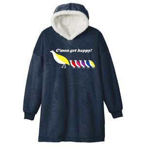 CMon Get Happy! Hooded Wearable Blanket