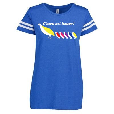 CMon Get Happy! Enza Ladies Jersey Football T-Shirt