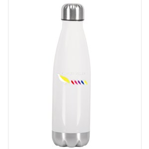 CMon Get Happy! Stainless Steel Insulated Water Bottle